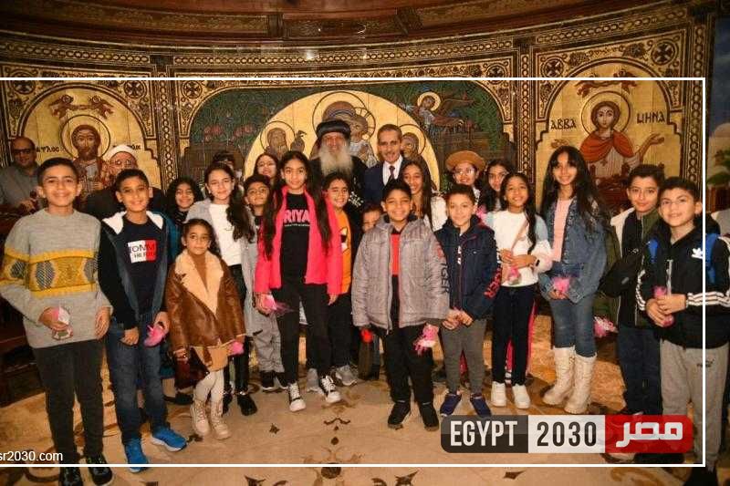 محافظ الغربية يزور المطرانية والكنيسة الإنجيلية بطنطا احتفالاً بعيد الميلاد المجيد