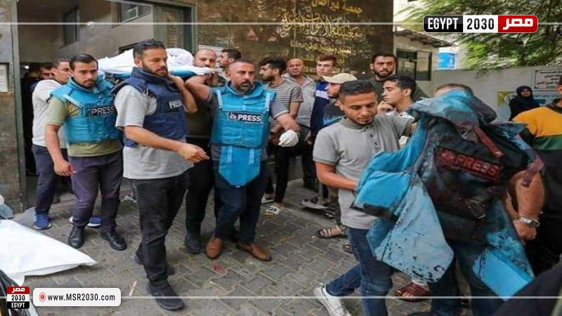 استهداف الصحفيين الفلسطينيين 