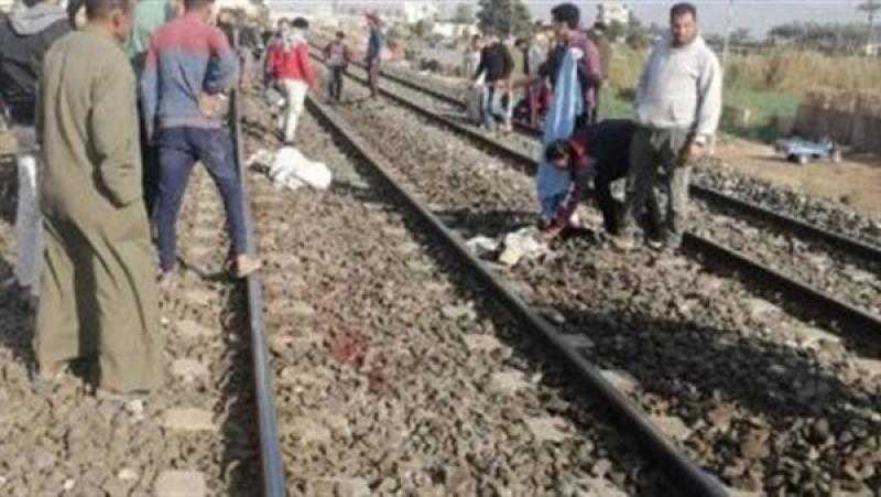مصرع مريض نفسي تحت عجلات قطار سوهاج