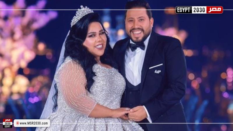 المنتج محمد كارتر وزوجته شيماء سيف