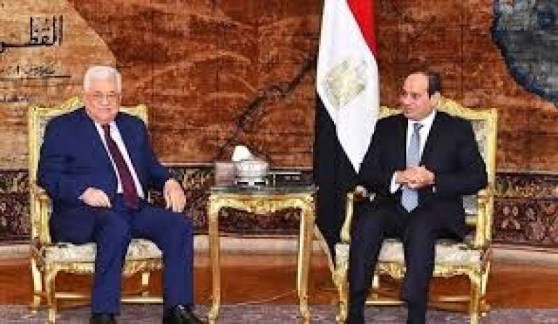 السيسي وأبو مازن 