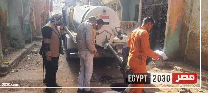 محافظ كفر الشيخ: حملات مكثفة للنظافة وتطهير شبكات صفايات الأمطار والصرف الصحي