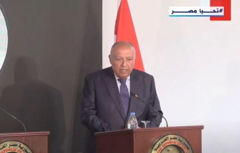 شكري: وزيرة خارجية ألمانيا ستتوجه إلى العريش ورفح لمتابعة جهود المساعدات لغزة