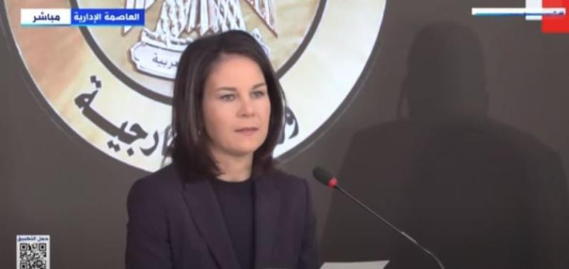 تعليق وزيرة خارجية ألمانيا على أول زيارة لها للعاصمة الإدارية.. «فيديو»