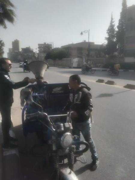 رفع 168 حالة إشغال طريق مخالف خلال حملات بمراكز البحيرة