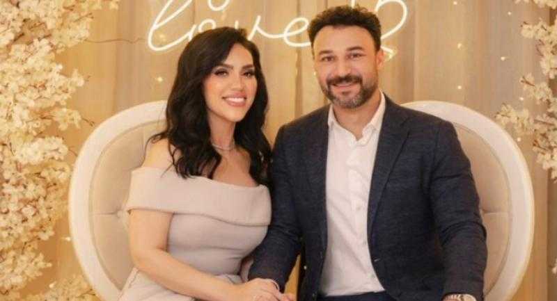 أول تعليق من مي فاروق بعد خطوبتها لمحمد العمروسي