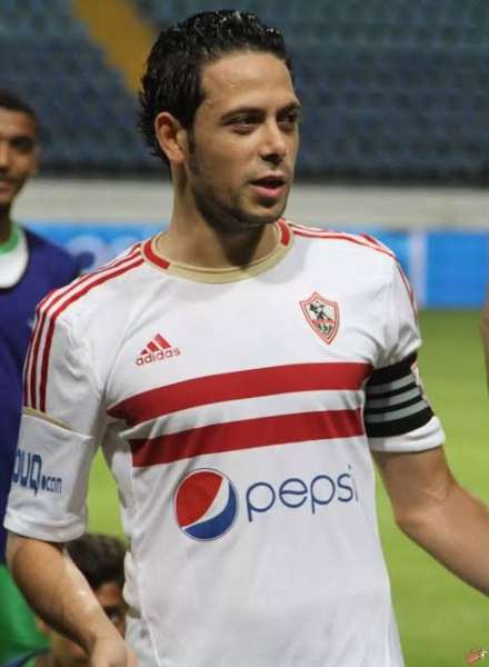 لاعب الزمالك السابق ابراهيم صلاح 