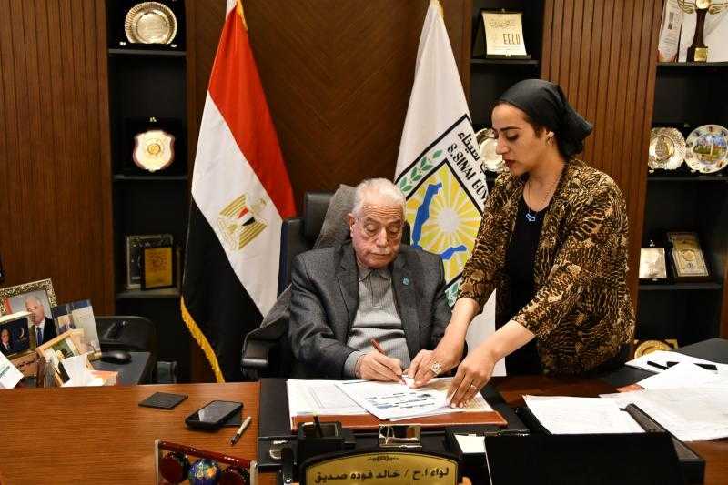 186 حالة تصالح على مخالفات البناء ”نموذج 10” لأهالي مدينة أبو رديس بجنوب سيناء