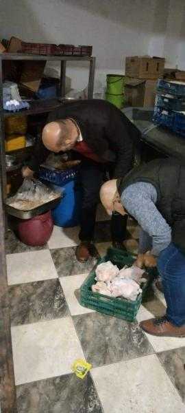 بيطري المنوفية: ضبط نصف طن دواجن غير صالحة للاستهلاك الآدمي بشبين الكوم