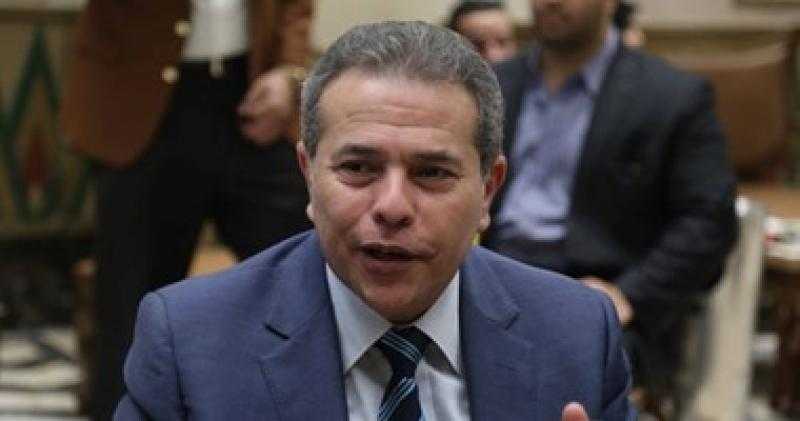 طليقة توفيق عكاشة تطالب «أمن الجيزة» بالقبض عليه لهذا السبب