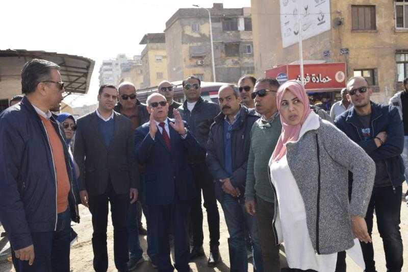 محافظ بورسعيد يتفقد أعمال رصف شارع كسرى حتى ميدان ستالنجراد