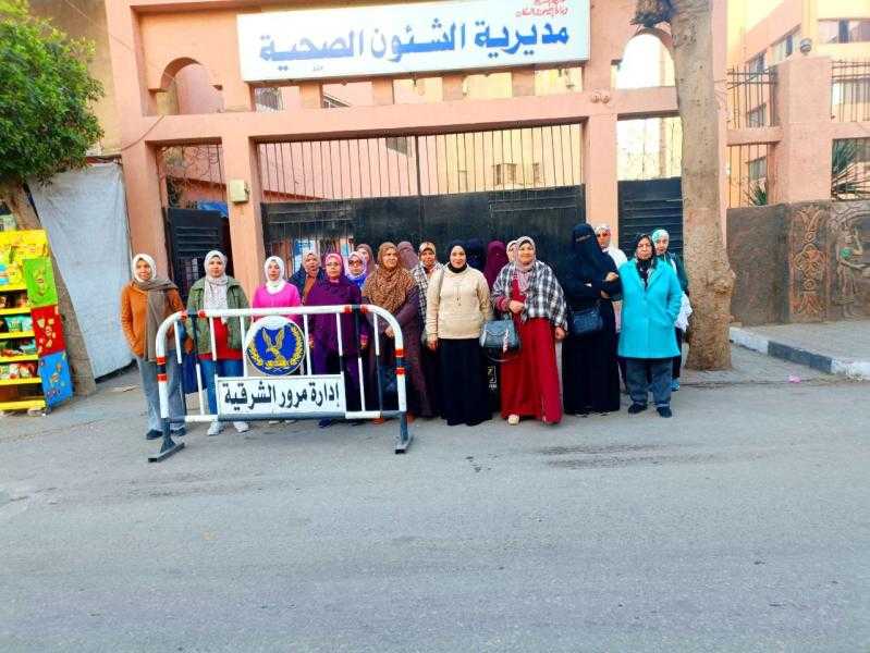 صحة الشرقية تنجح في تقديم الخدمة لـ2000 مريض بمركز شباب منيا القمح