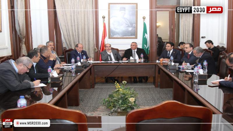 اجتماع رئيس الوفد