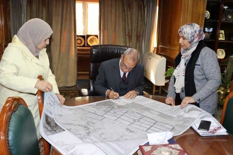 محافظ القليوبية يعتمد المخطط التفصيلي للمناطق الصناعية التابعة لمدينة الخانكة