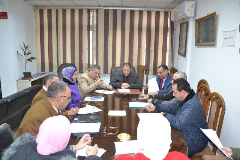 السكرتير المساعد للبحيرة يعقد اجتماعا لمجابهة التعدي على ممتلكات الأوقاف
