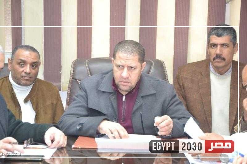سكرتير عام البحيرة يتابع آخر مستجدات ملف تقنين أراضي أملاك الدولة