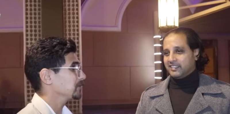 الزميل أحمد وجيه يحاور النجم حسن مصطفى 