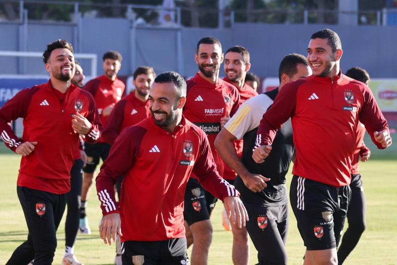 كواليس مران الأهلي على ملعب التتش