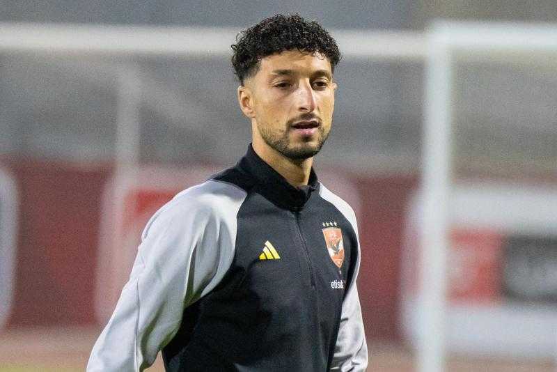 آخر تطورات إصابة وسام أبو علي لاعب الأهلي قبل مواجهة شباب بلوزداد