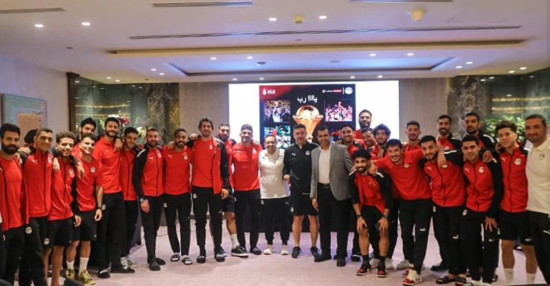 كلمات خاصة من اتحاد الكرة لـ لاعبي منتخب مصر قبل انطلاق أمم إفريقيا (صورة)