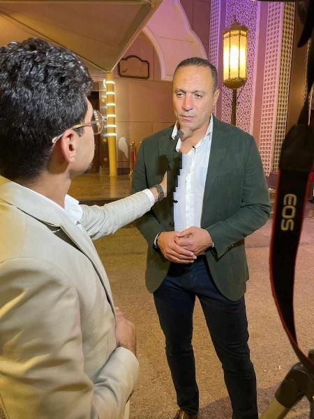 محرر بوابة مصر 2030 مع حارس منتخب مصر السابق نادر السيد