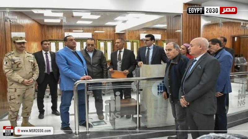 وزير التنمية المحلية ومحافظ الشرقية