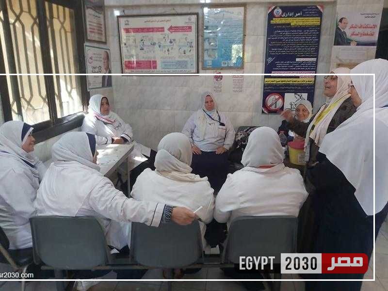 الكشف على 1325 مواطنا خلال قافلة طبية بكفر منصور بالقليوبية