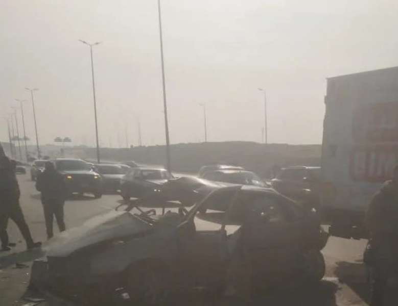 حادث تصادم كوبرى سمير غانم 