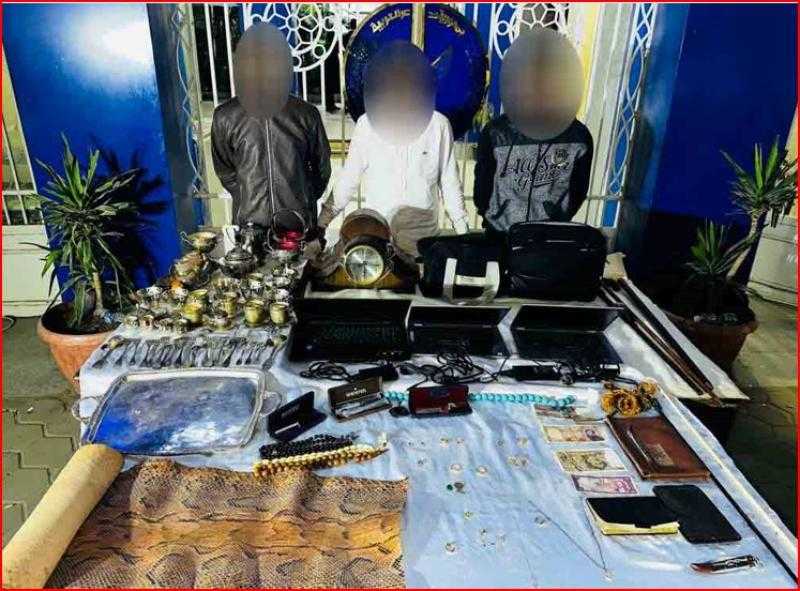 ضبط عصابة سرقة الشقق السكنية بمصر الجديدة