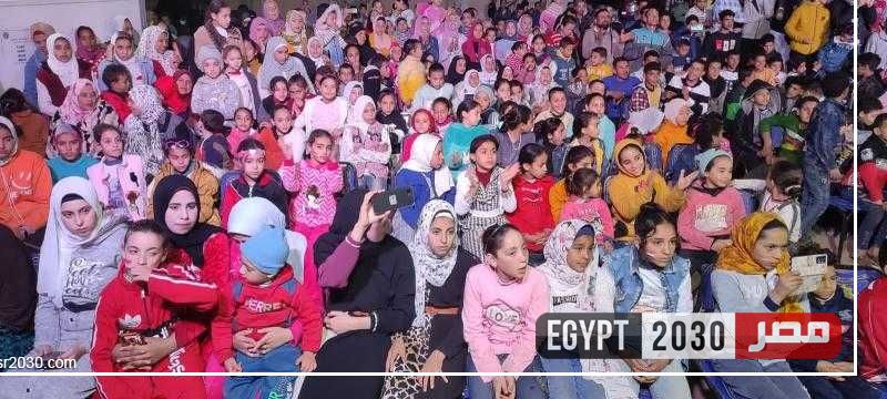 ورش وعروض فنية بقافلة قصور الثقافة بقرية الصديق يوسف بوادي النطرون