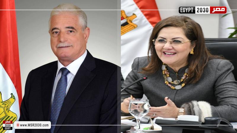 الوزيرة والمحافظ