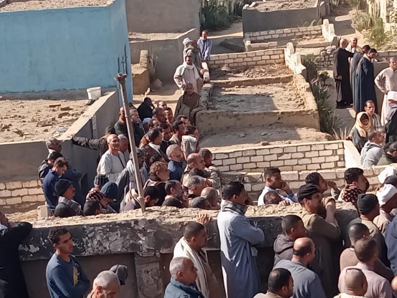 جانب من الجنازة