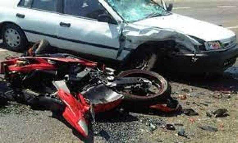 مصرع شخص وإصابة آخر في تصادم دراجة نارية مع ملاكي في الفيوم