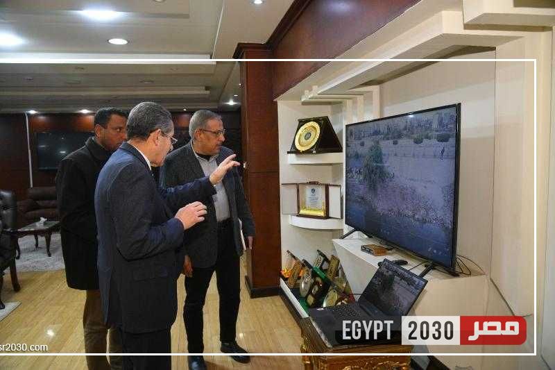 محافظ الغربية يجتمع مع حماية النيل لوضع آليات لإزالة التعديات