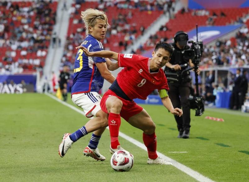 اليابان تكتسح فيتنام برباعية بكأس آسيا 2023
