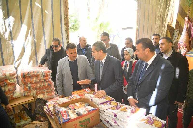 محافظ الغربية يفتتح معرض معا ضد الغلاء بحي ثان طنطا