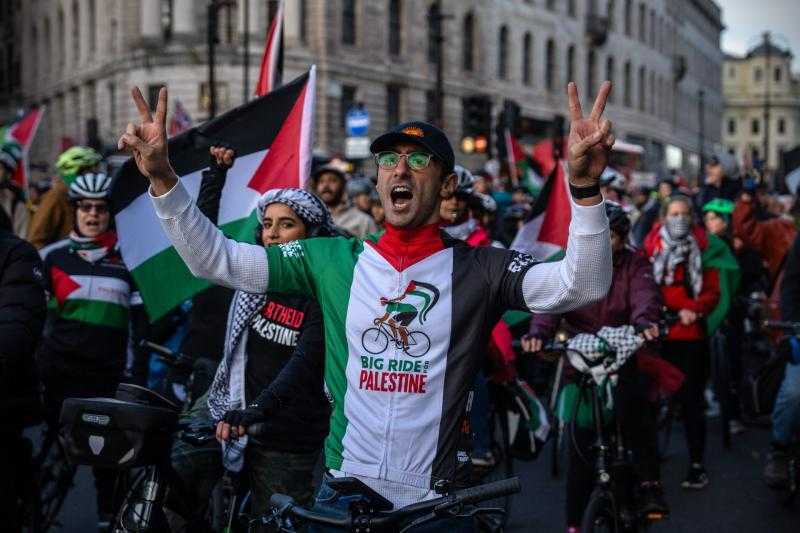 اعتقال 6 أشخاص مؤيدين لفلسطين لاتهامهم بتعطيل بورصة لندن