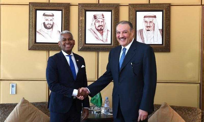 السعودية تستقبل السفير المفوض فوق العادة للدومينيكان