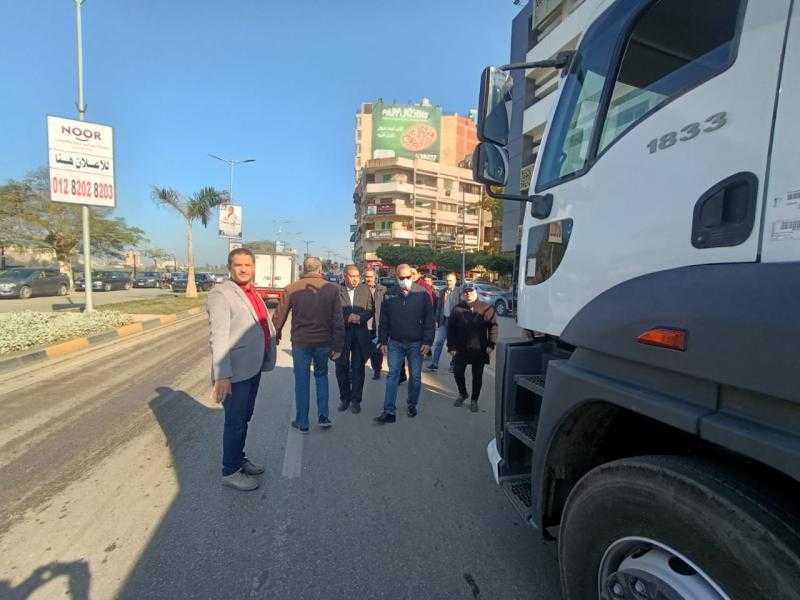 محافظ القليوبية: تخصيص سيارتين قلاب لخصوص وكفر شكر