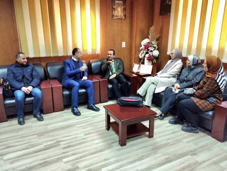 وكيل وزارة صحة البحيرة يستقبل مدير عام الإدارة العامة للإعلام الصحي