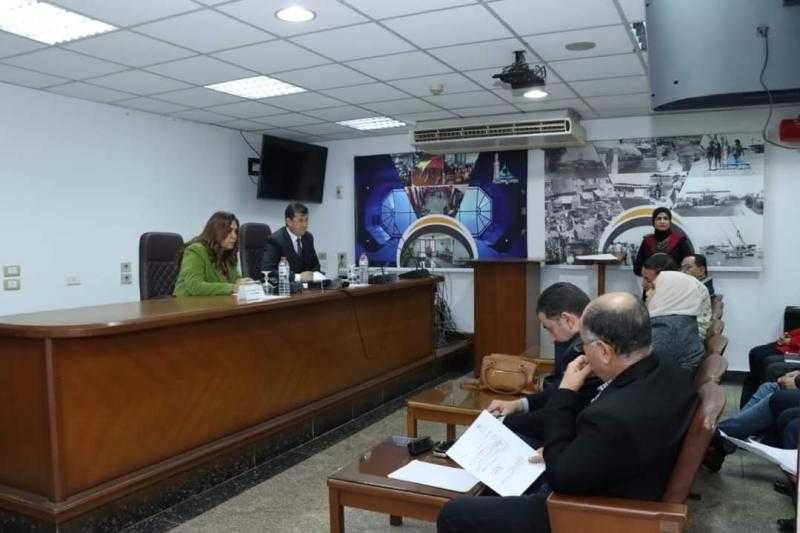 محافظ دمياط ترأس اجتماع لجنة استلام مشروع المجزر الآلي والمحجر الصحي