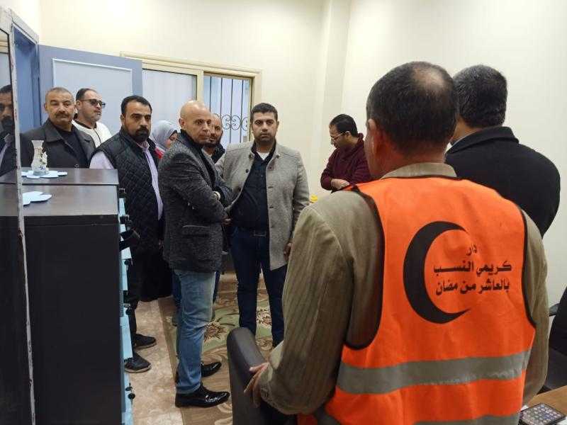 وكيل وزارة الصحة بالشرقية يتابع سير العمل وأعمال رفع الكفاءة بمركز إيواء الأطفال بالعاشر من رمضان