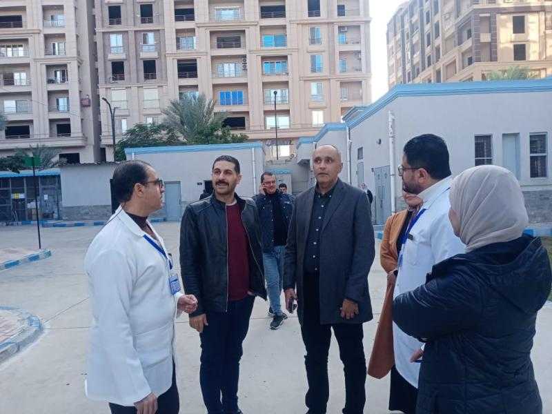 وكيل صحة الغربية يتفقد مستشفى المحلة العام لمتابعة انتظام سير العمل