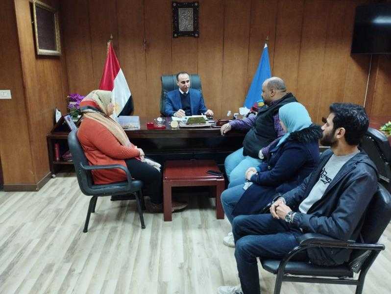 وكيل وزارة الصحة بالبحيرة يستقبل فريق الزمالة