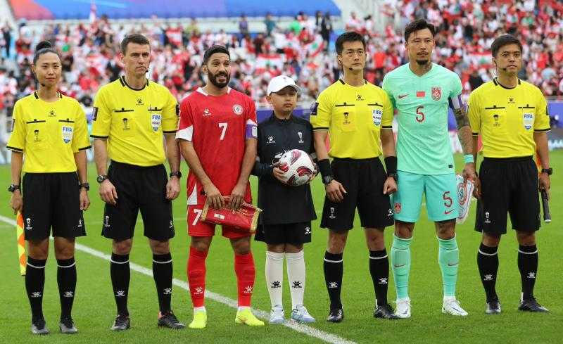 التعادل السلبي يحسم موقعة لبنان ضد الصين في كأس أمم آسيا 2023