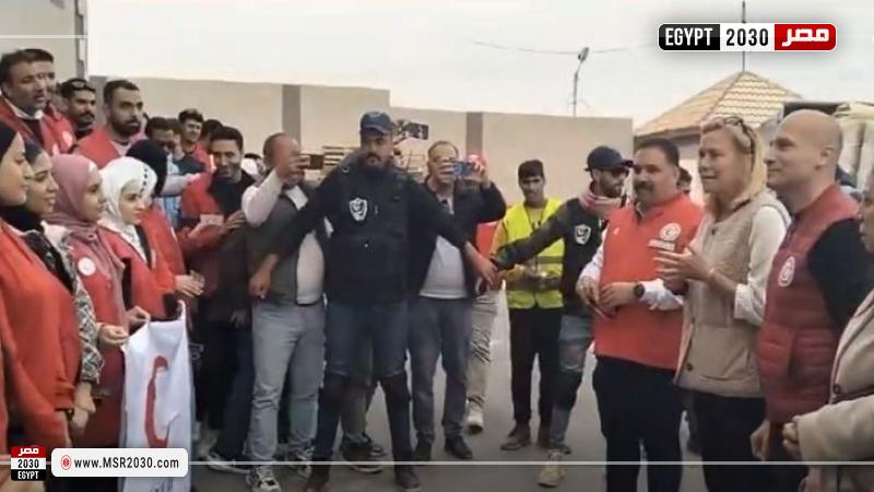 صورة من مقطع الفيديو