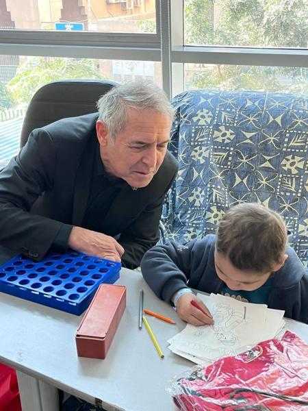 «كولر» يزور مستشفى 57357 لدعم الأطفال