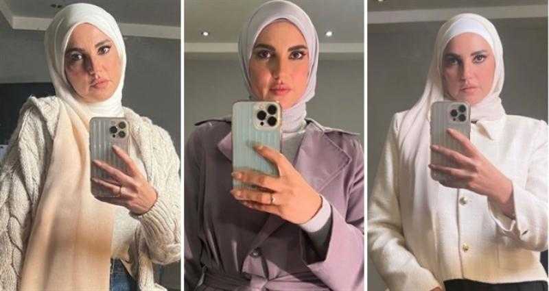 بالحجاب وزي محتشم.. درة تشوق جمهورها لأحدث أدوارها