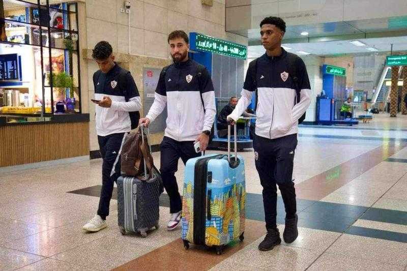 بعثة الزمالك تُغادر القاهرة إلى الإمارات استعدادًا لخوض بطولتين وديتين.. صور