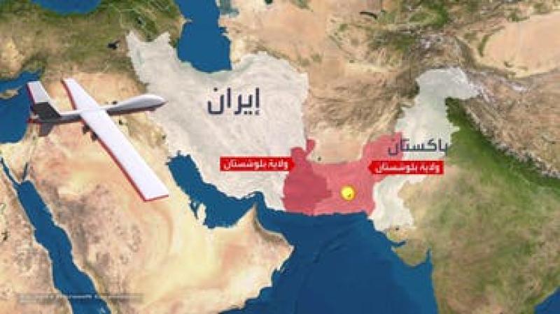 خريطة توضح مكان ولاية بلوشستان 
